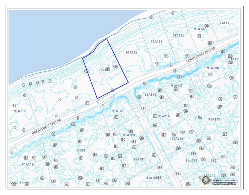 BEACHFRONT LAND ON NORTH COAST EAST ROAD