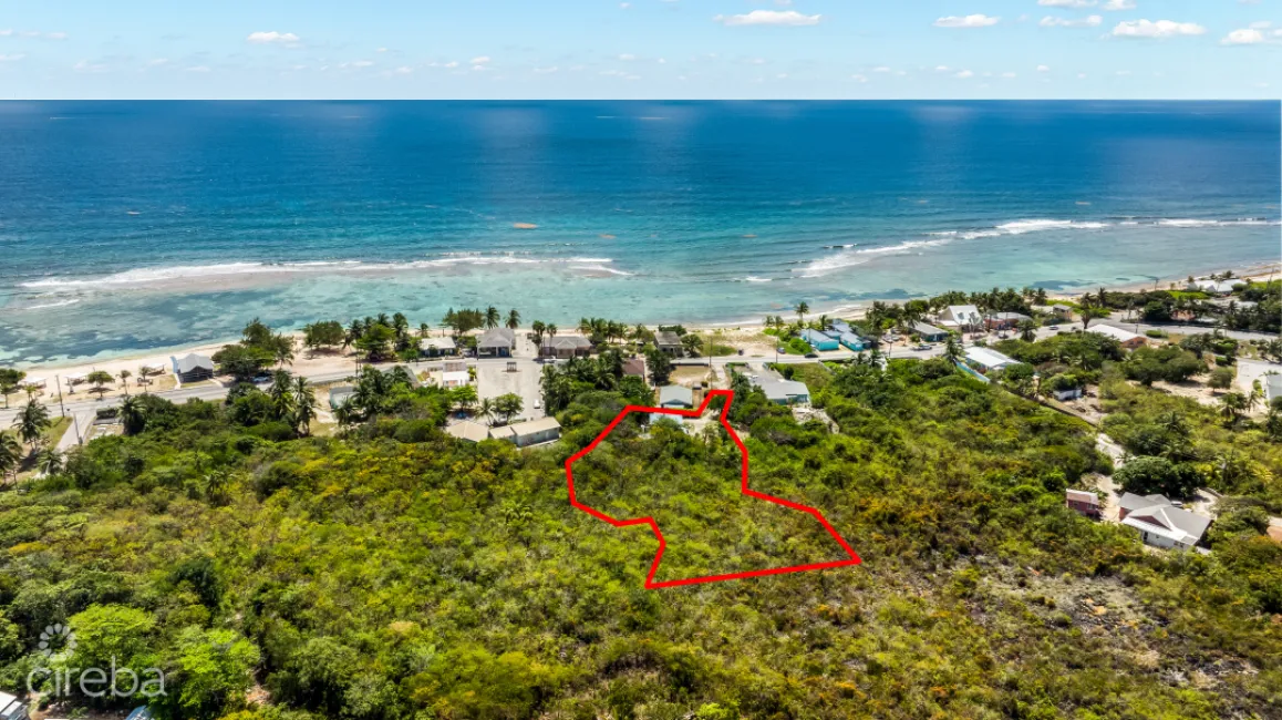 EXPANSIVE 0.89 ACRE LOT ACROSS THE SEA | BODDEN TOWN