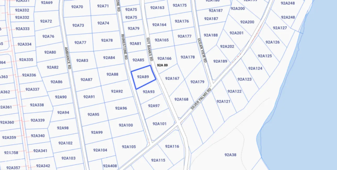 LARGE DUPLEX INVESTMENT LOT - NEAR POINT OF SAND LITTLE CAYMAN