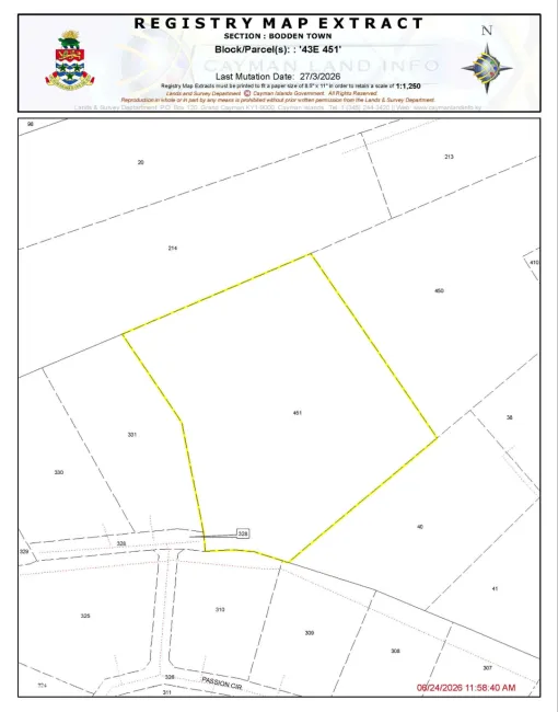 RESIDENTIAL OR FARM PARCEL