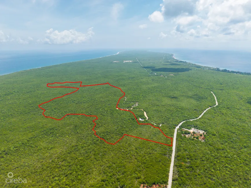 THE CROWN JEWEL OF CAYMAN BRAC: 77 ACRES OF PRIME ISLAND LAND