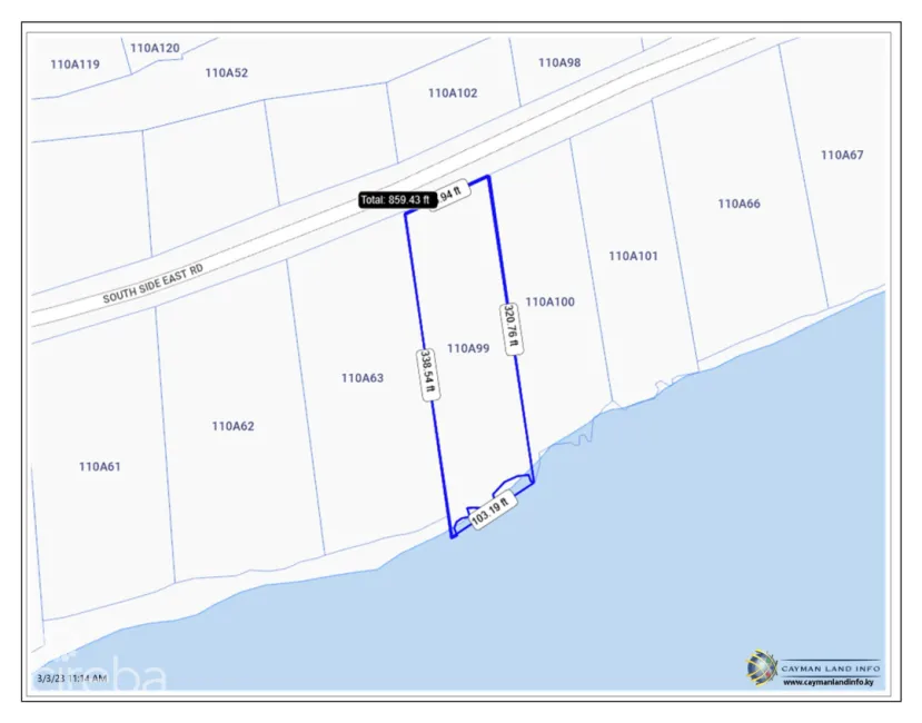 SOUTH SIDE OCEAN FRONT LAND