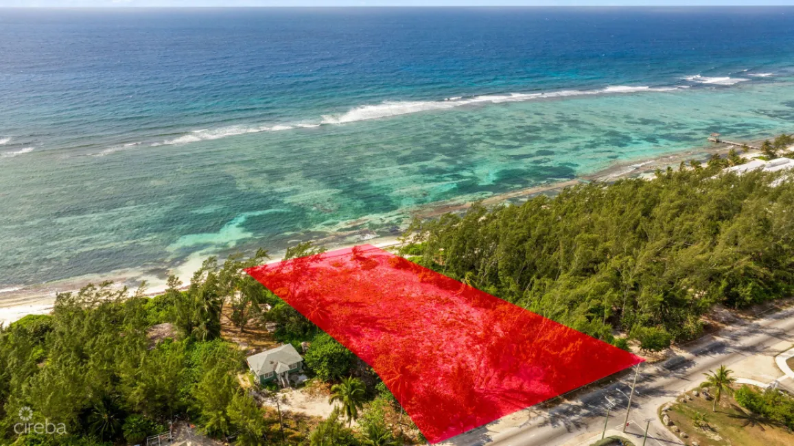 SANDY BEACHFRONT BODDEN TOWN PARCEL