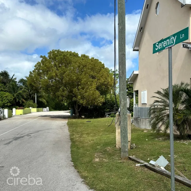 OVERSIZED HOUSE LOT, SERENITY LANE, FRANK SOUND ROAD