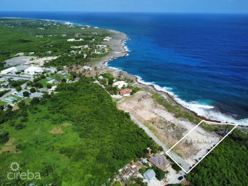 PEDRO BLUFF 0.87 ACRES, OCEANFRONT LAND